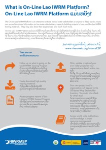 What is On-Line Lao IWRM Platform